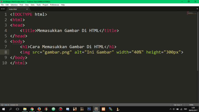 Memasukkan Gambar HTML: Panduan Lengkap Tag img, srcset & Aksesibilitas