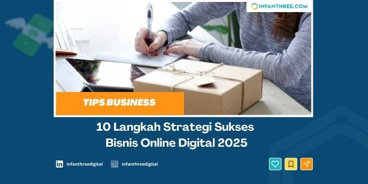 10 Langkah Strategi Sukses Bisnis Online Digital