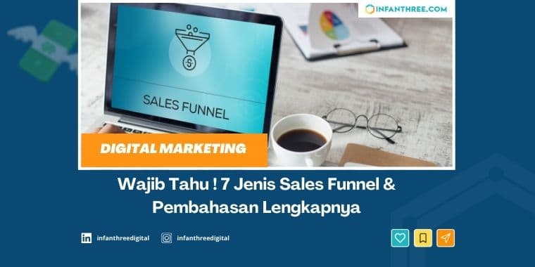 Wajib Tahu ! 7 Jenis Sales Funnel &amp; Pembahasan Lengkapnya