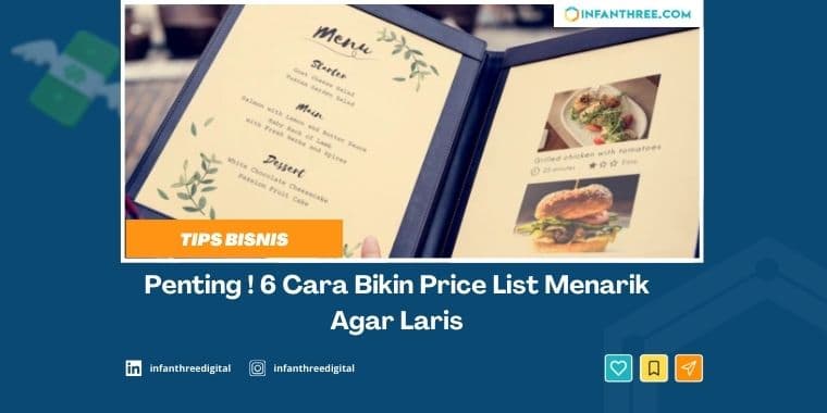 Price List: Cara Membuat Daftar Harga yang Efektif dan Profesional