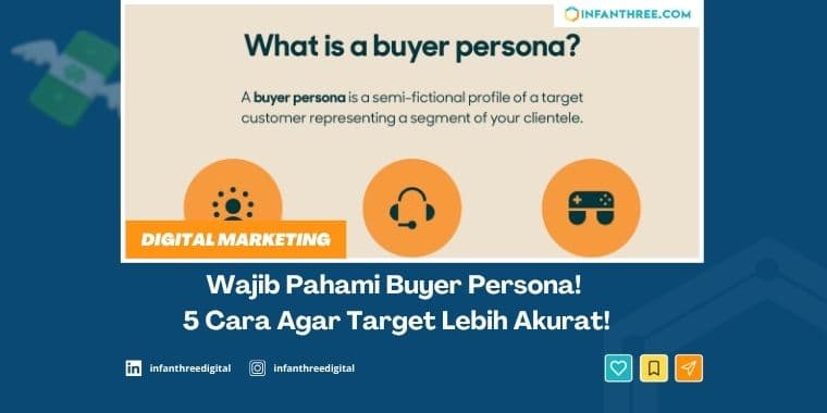 Wajib Pahami Buyer Persona! 5 Cara Agar Target Lebih Akurat!