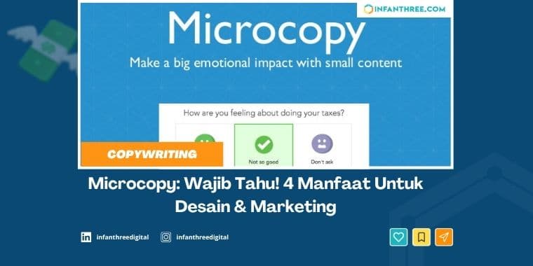 Microcopy: Wajib Tahu! 4 Manfaat Untuk Desain &amp; Marketing